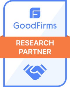 Ranks On Fire LLC Official Research Partner Badge by Goodfirms